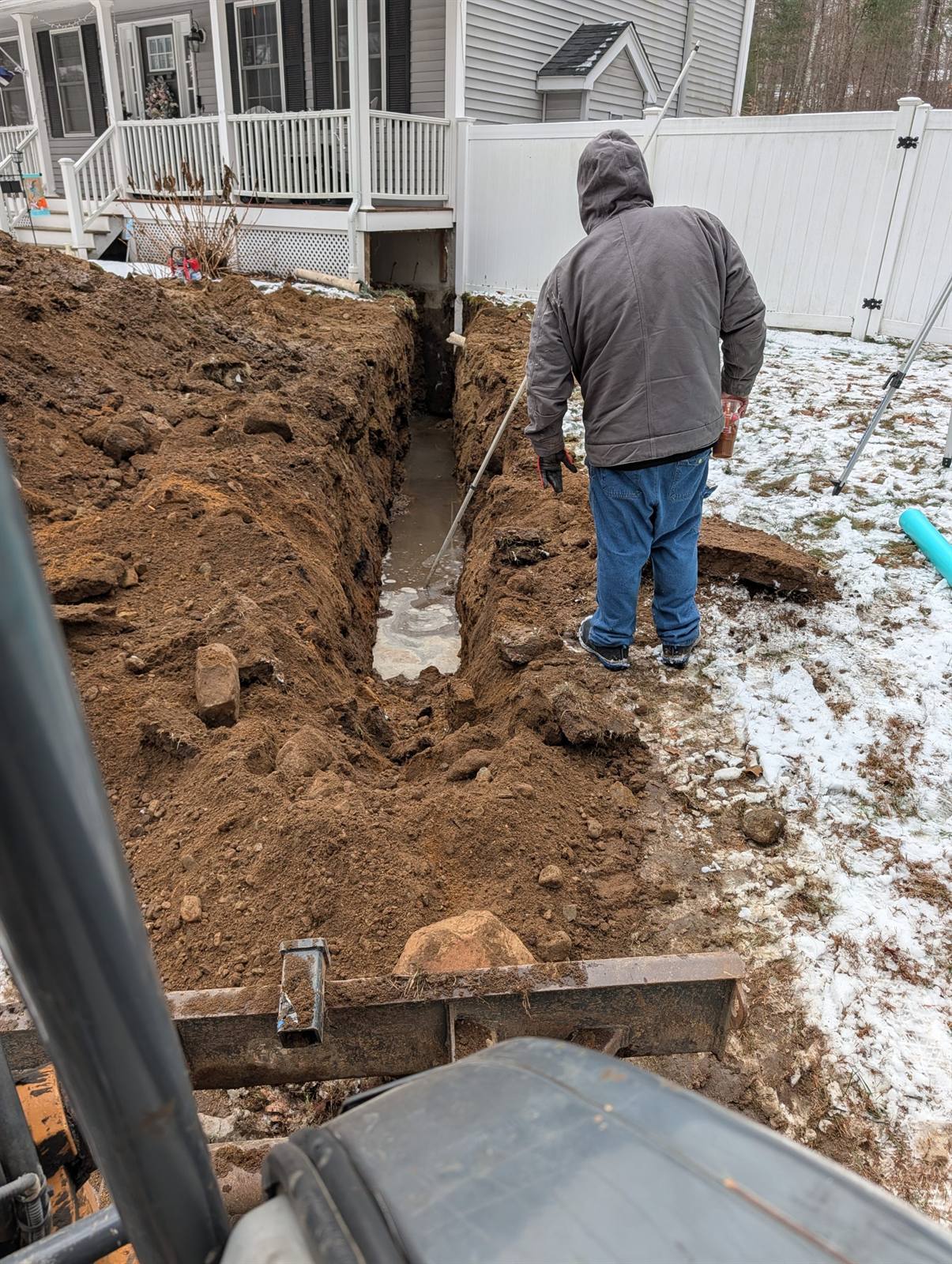 DryNest basement waterproofing work near Enfield, CT