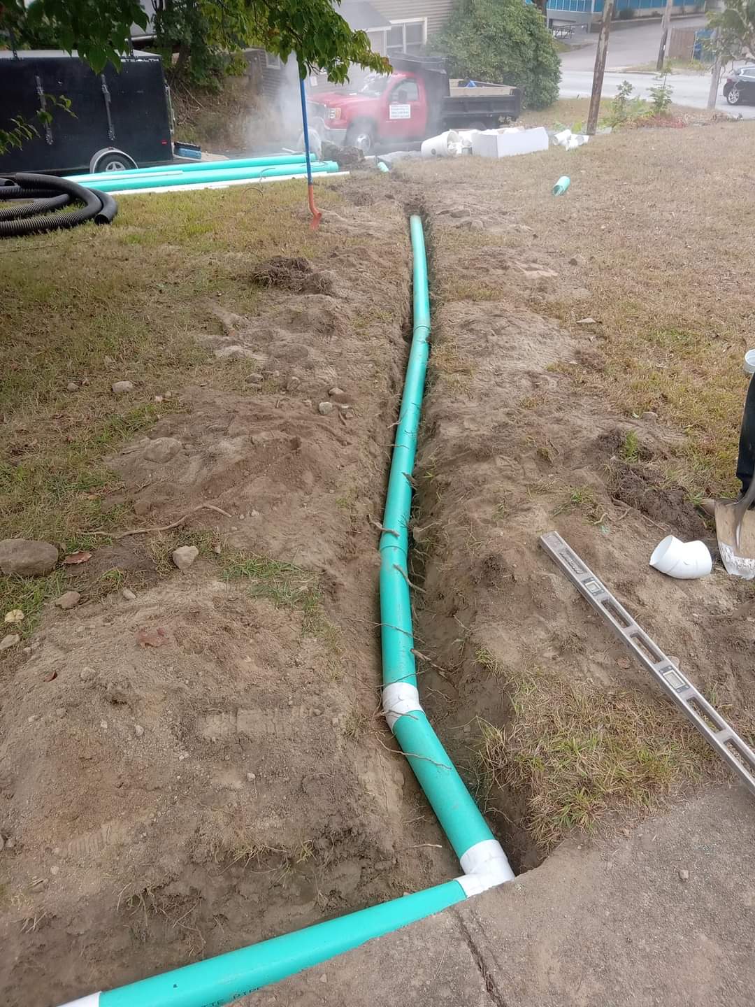 DryNest basement waterproofing work near Ellington, CT