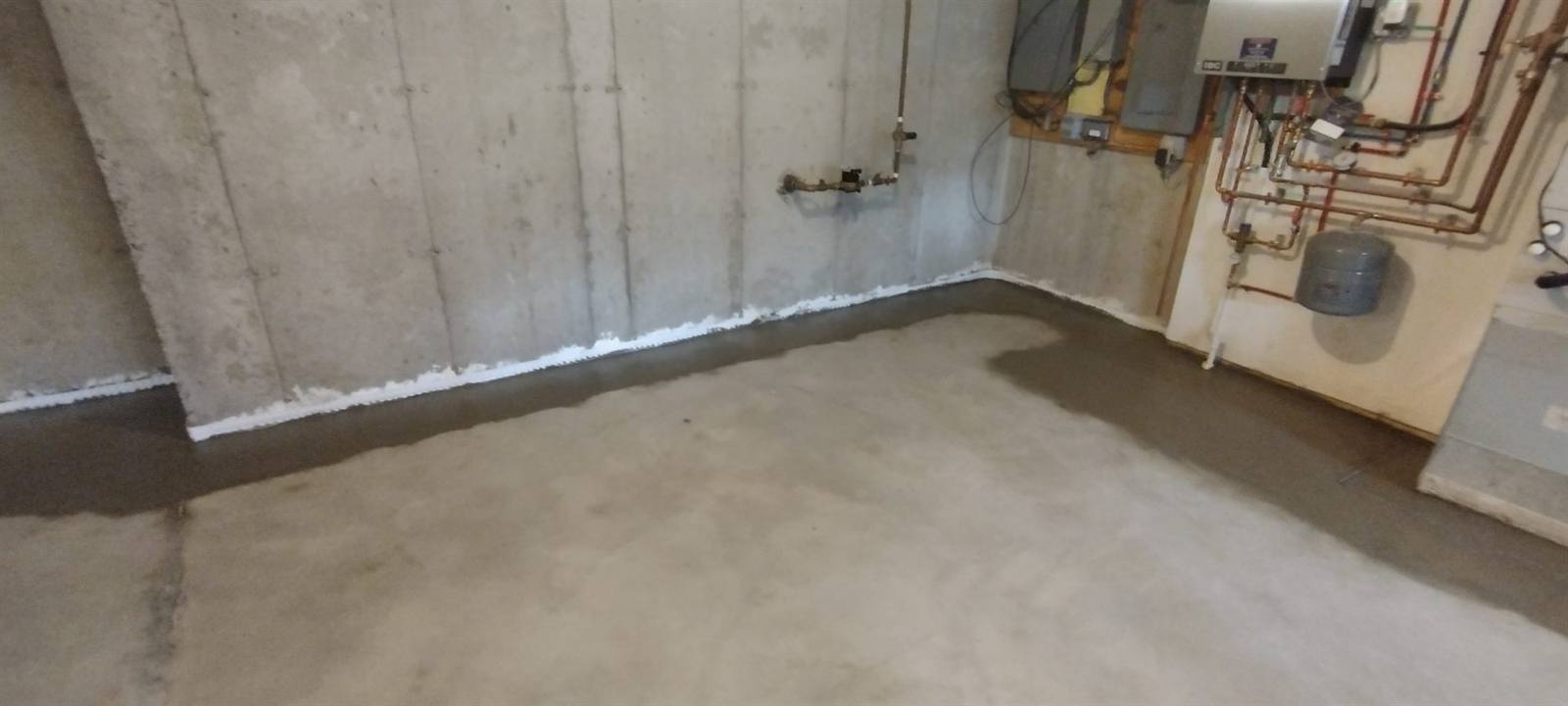 DryNest basement waterproofing work near Springfield, MA