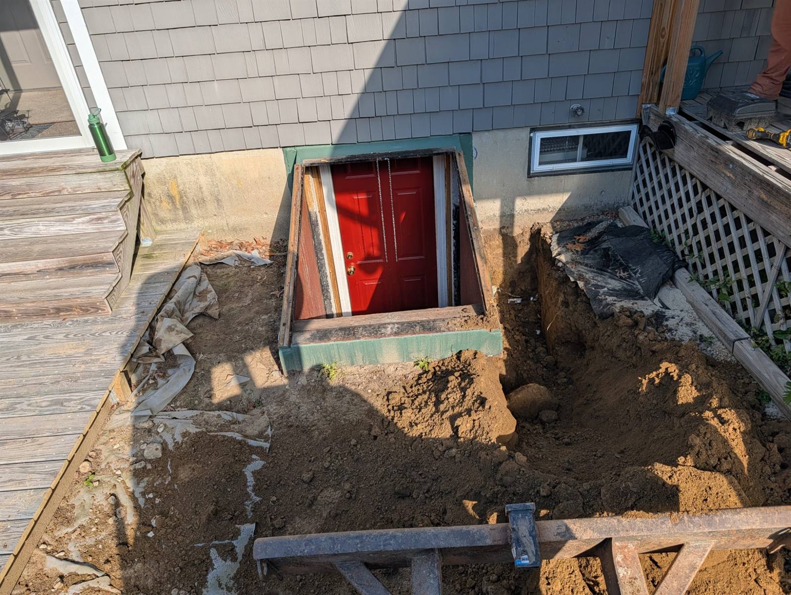 DryNest basement waterproofing work near Stonington, CT